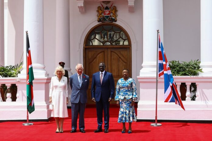 Britain's King Charles III state visit to Kenya