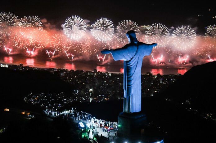 New Year celebrations in Rio de Janeiro