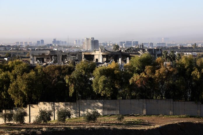 Iranian Revolutionary Guard's missiles attack targets city of Erbil, northern Iraq