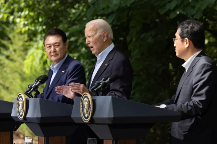 EA5154-USA-JAPAN-SOUTH-KOREA-CAMP-DAVID-TRILATERAL-SUMNIT