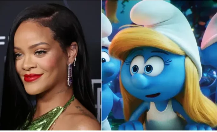 Rihanna-y-Pitufina