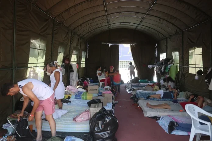 VENEZUELA-TERREMOTO-REFUGIO
